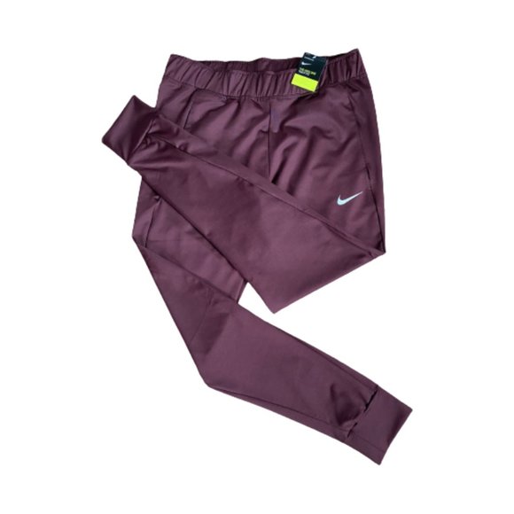 NWT Men's Nike Dri-Fit Tight Fit Jogger Pants Maroon Size XXL - Picture 3 of 7
